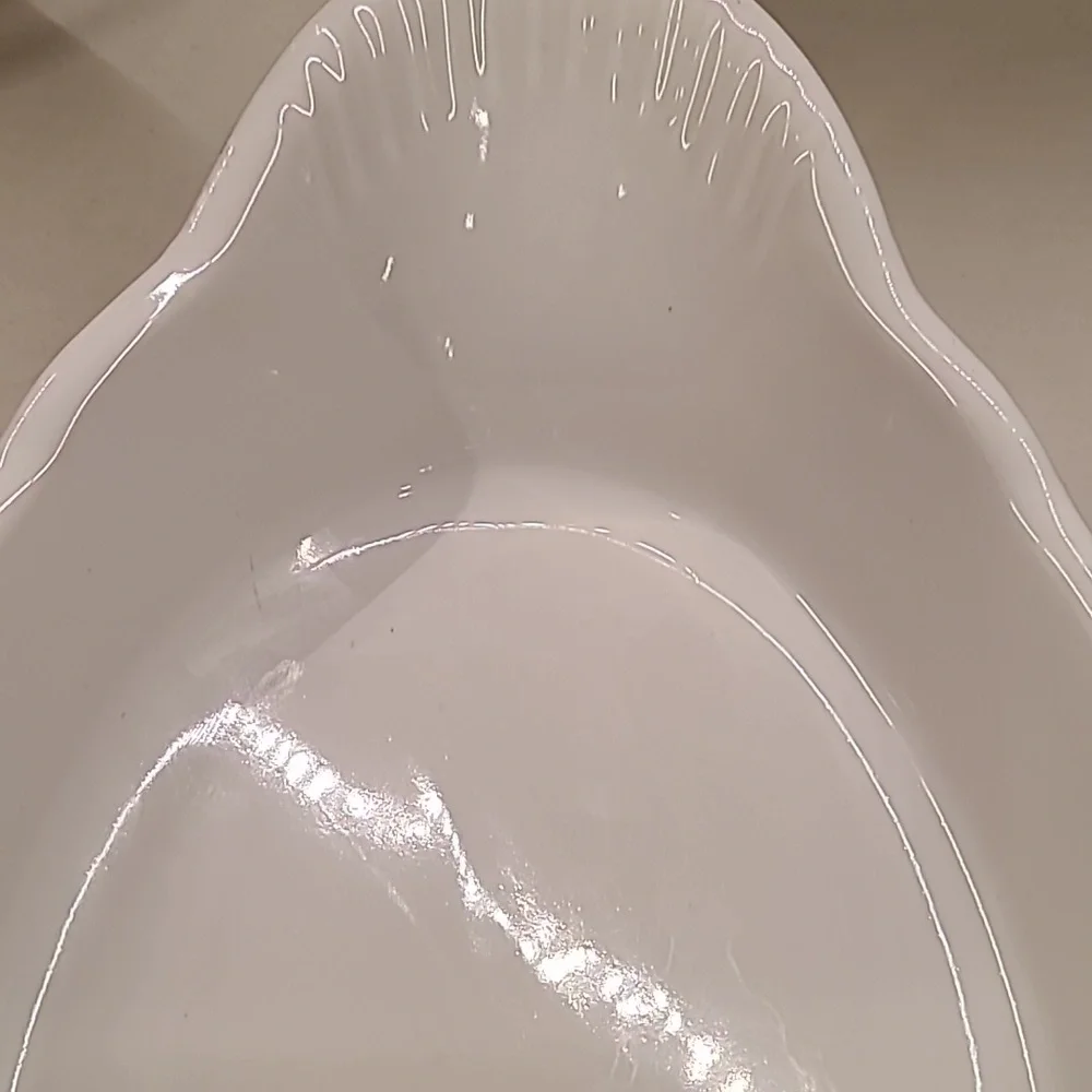 World Market White Casserole Dish